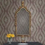 A-Street Prints Ethereal Purple Ogee Wallpaper - SKU 2763-24218