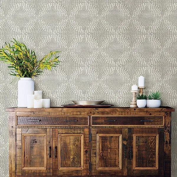 A-Street Prints Ethos Grey Abstract Wallpaper - SKU 2793-24728