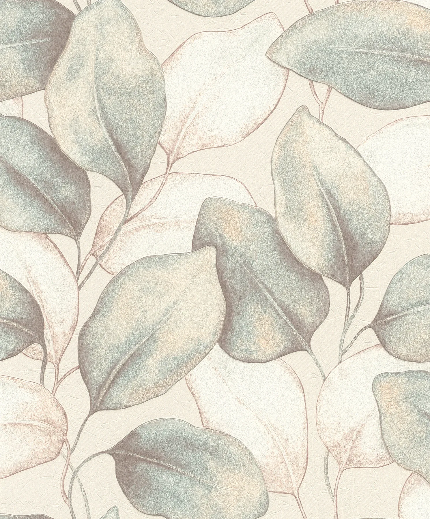 A-Street Prints Evanthe Aqua Vine Wallpaper - SKU 4202-659863