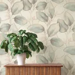 A-Street Prints Evanthe Aqua Vine Wallpaper - SKU 4202-659863