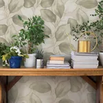 A-Street Prints Evanthe Sage Vine Wallpaper - SKU 4202-659870