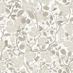 A-Street Prints Ewald Beige Garden Vines Wallpaper - SKU 2932-65120