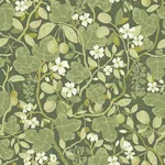 A-Street Prints Ewald Green Garden Vines Wallpaper - SKU 2932-65121
