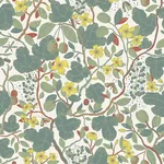 A-Street Prints Ewald Turquoise Garden Vines Wallpaper - SKU 2932-65123