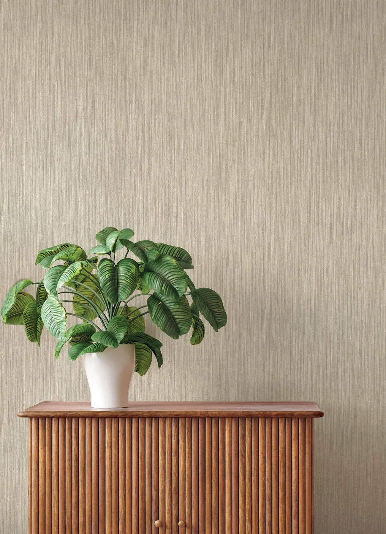A-Street Prints Ewan Beige Textured Stripe Wallpaper - SKU 4202-537635