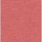 A-Street Prints Exhale Coral Faux Grasscloth Wallpaper - SKU 2744-24117