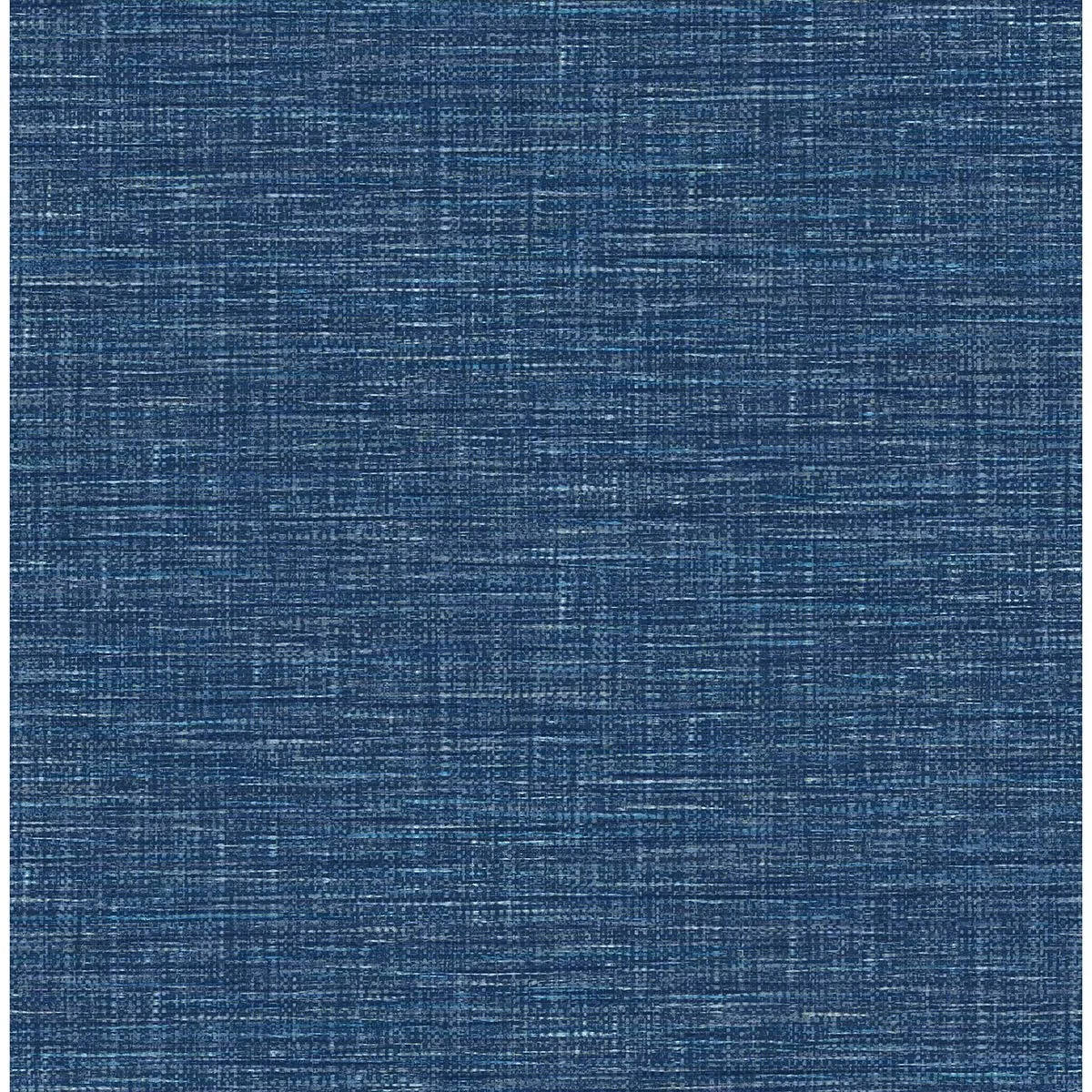 2903-24120 | Exhale Dark Blue Faux Grasscloth Wallpaper