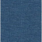 A-Street Prints Exhale Dark Blue Woven Texture Wallpaper - SKU 2969-24120