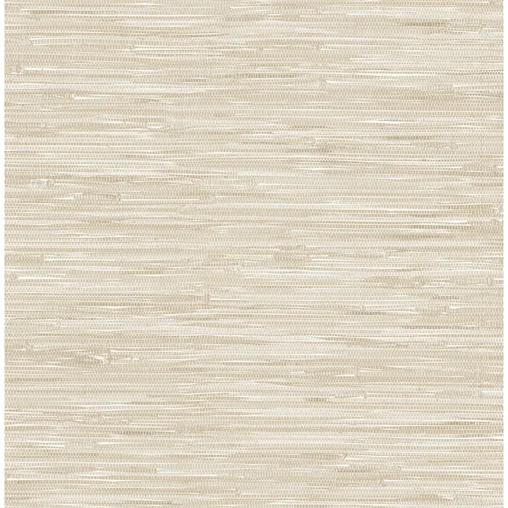 A-Street Prints Exhale Dove Woven Faux Grasscloth Wallpaper - SKU 4146-27258