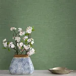 A-Street Prints Exhale Green Texture Wallpaper - SKU 4046-26458