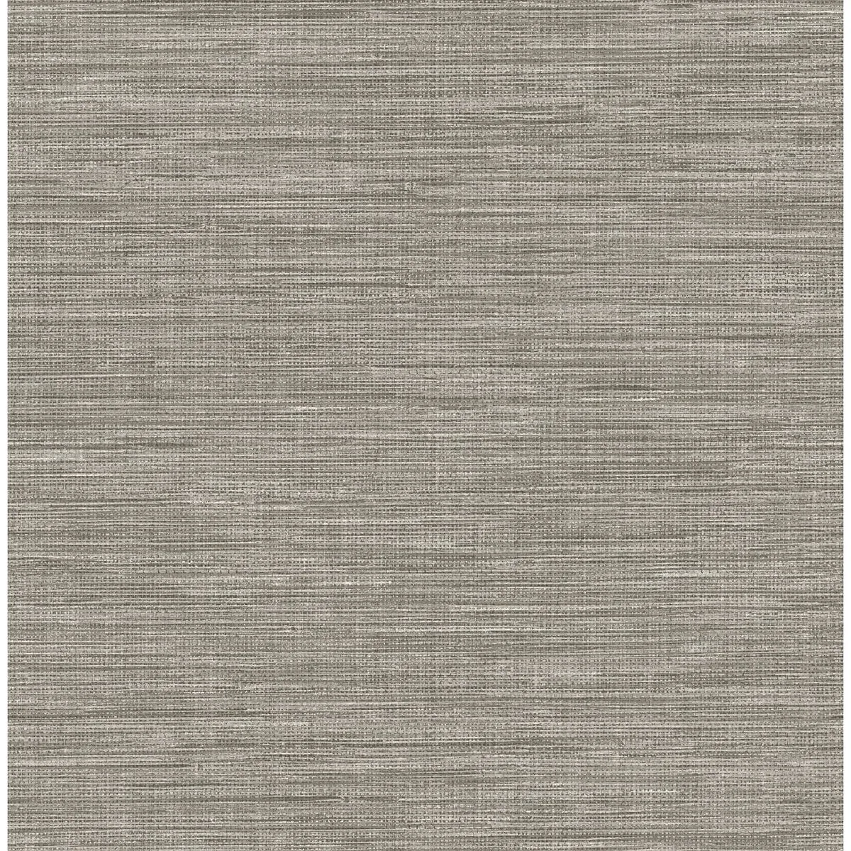 2903-24119 | Exhale Grey Faux Grasscloth Wallpaper