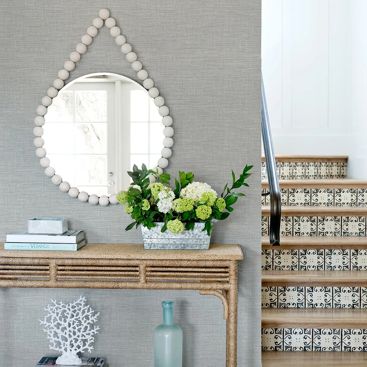 A-Street Prints Exhale Grey Woven Texture Wallpaper - SKU 2969-25851
