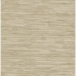 A-Street Prints Exhale Light Brown Woven Faux Grasscloth Wallpaper - SKU 4147-27259