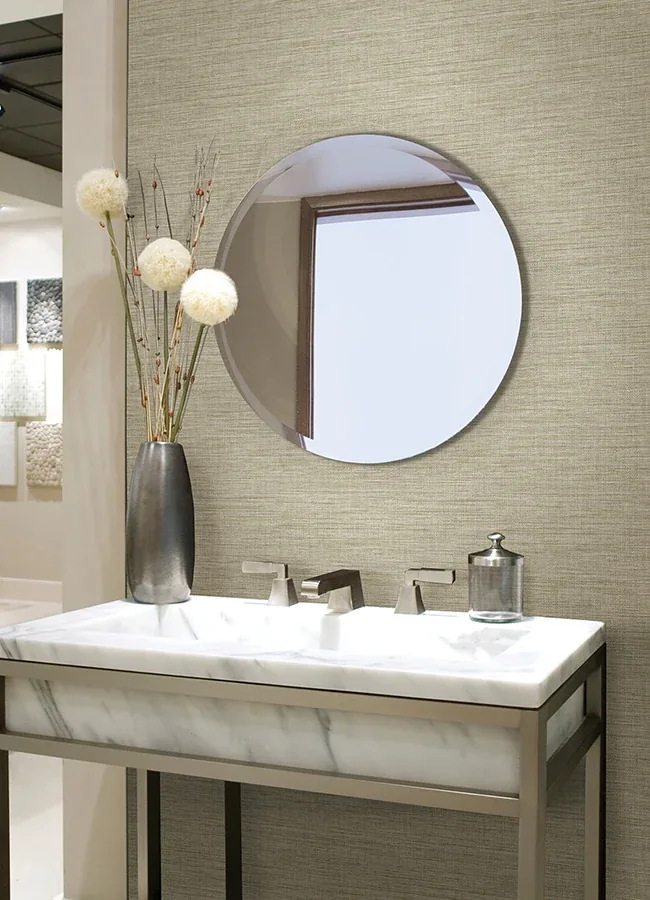 A-Street Prints Exhale Light Yellow Texture Wallpaper - SKU 4046-26463