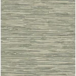 A-Street Prints Exhale Moss Woven Faux Grasscloth Wallpaper - SKU 4146-27261