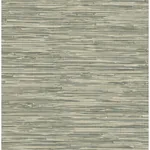 A-Street Prints Exhale Moss Woven Faux Grasscloth Wallpaper - SKU 4147-27261