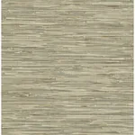 A-Street Prints Exhale Olive Woven Faux Grasscloth Wallpaper - SKU 4146-27262