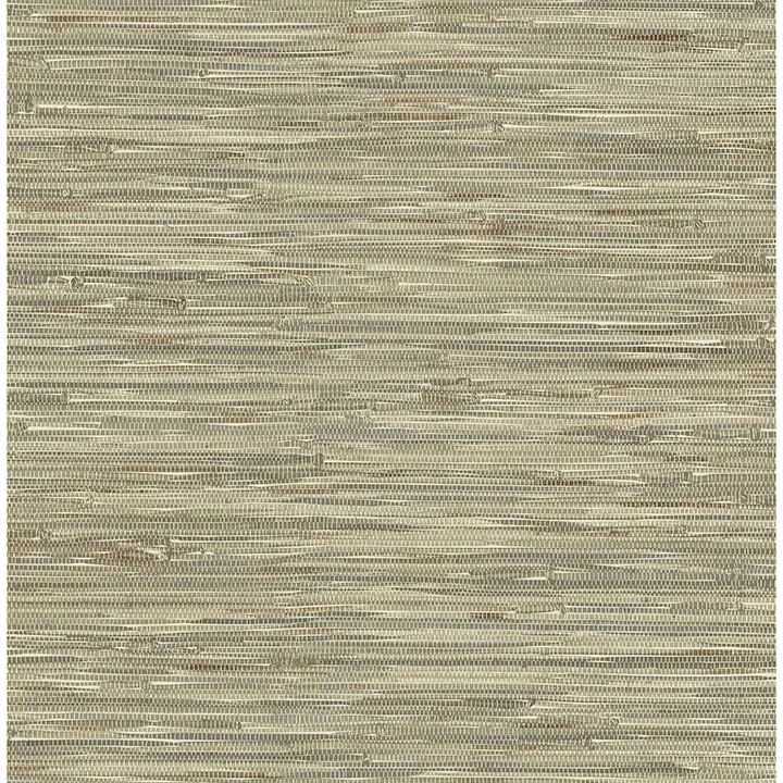 4147-27262 | Exhale Olive Woven Faux Grasscloth Wallpaper
