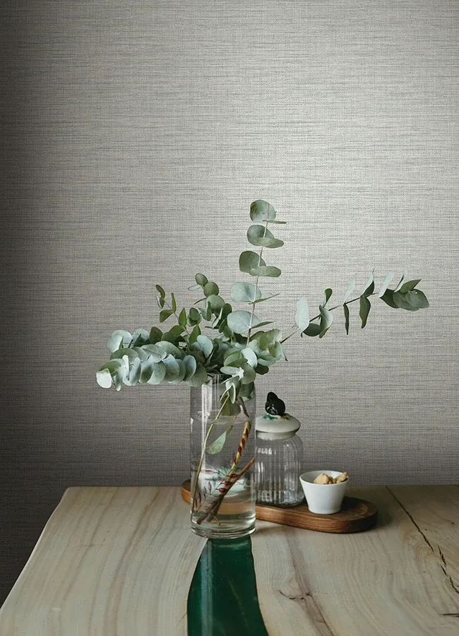 A-Street Prints Exhale Seafoam Texture Wallpaper - SKU 4143-26461