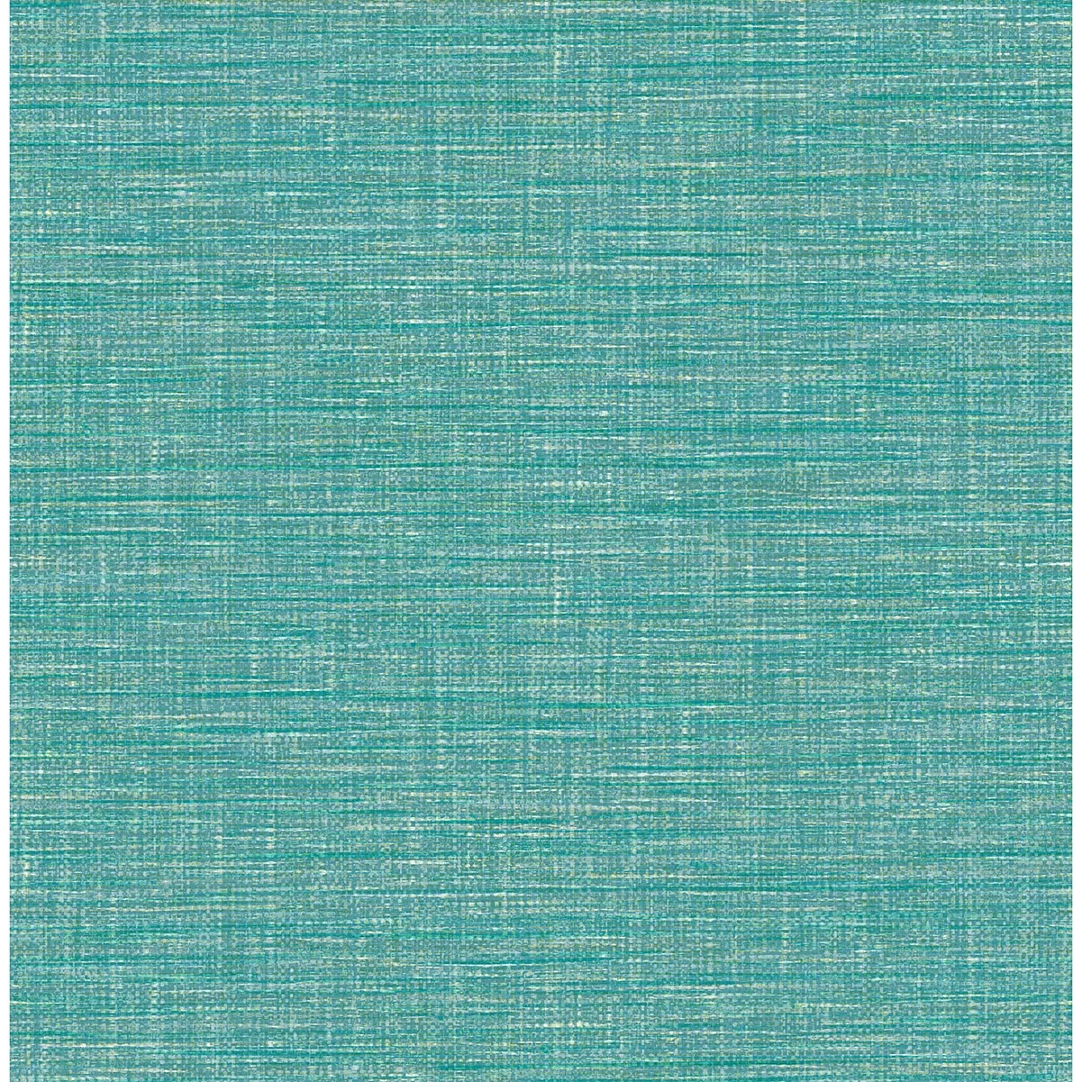 2969-24118 | Exhale Turquoise Woven Texture Wallpaper
