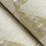 A-Street Prints Fairbank Gold Linen Geometric Wallpaper - SKU 4034-26772