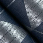 A-Street Prints Fairbank Navy Linen Geometric Wallpaper - SKU 4034-26775