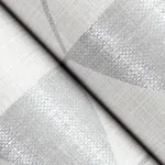 A-Street Prints Fairbank Silver Linen Geometric Wallpaper - SKU 4034-26771