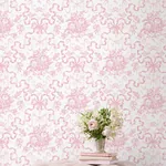 A-Street Prints Fairytale Peony Pink Toile Wallpaper | Wallpaper Twins A-Street Prints Fairytale Peony Pink Toile Wallpaper - SKU AST6271