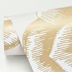A-Street Prints Fanciful Gold Floral Wallpaper - SKU 2763-24241