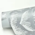 A-Street Prints Fanciful Silver Floral Wallpaper - SKU 2763-24240