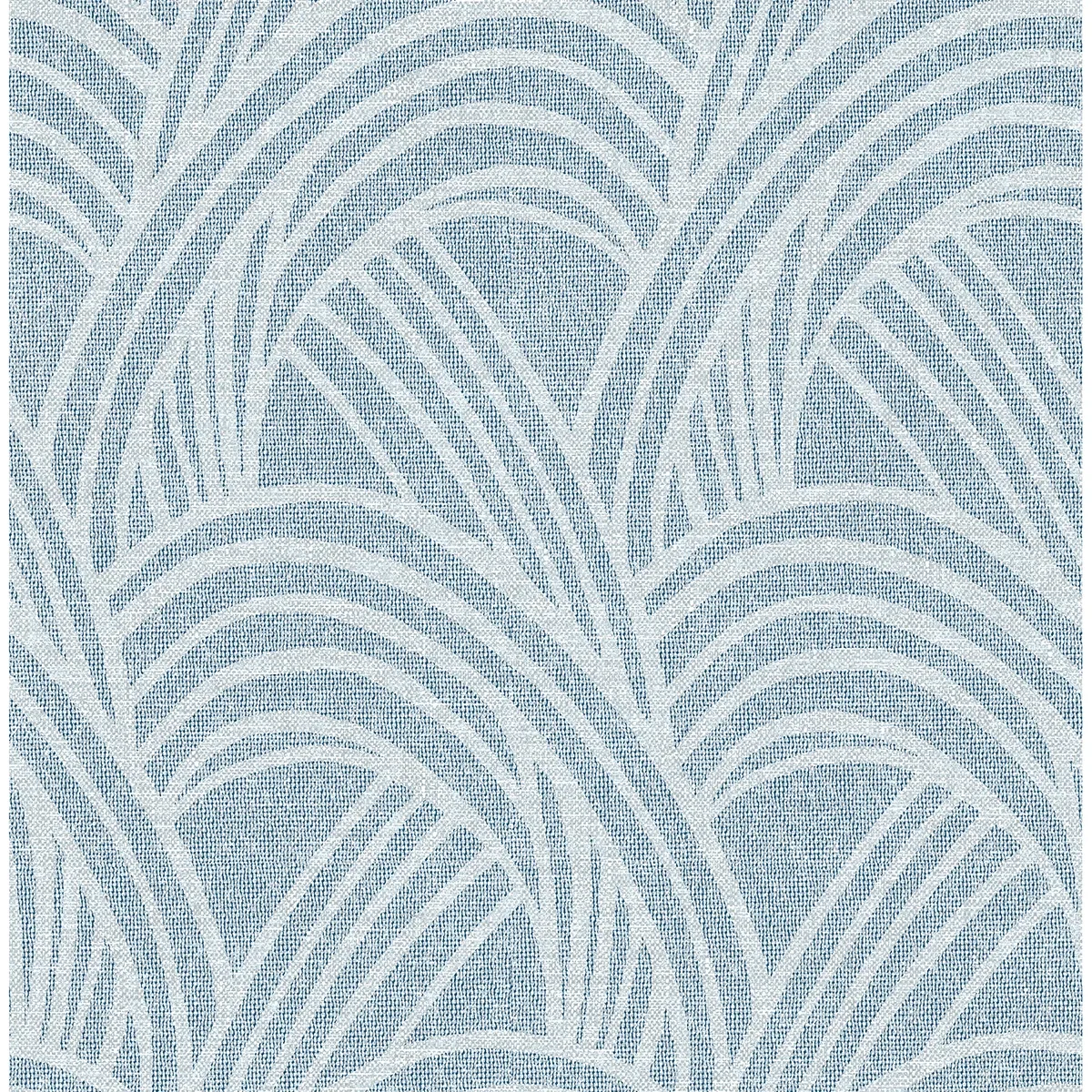 A-Street Prints Farrah Blue Geometric Wallpaper - SKU 2975-26217