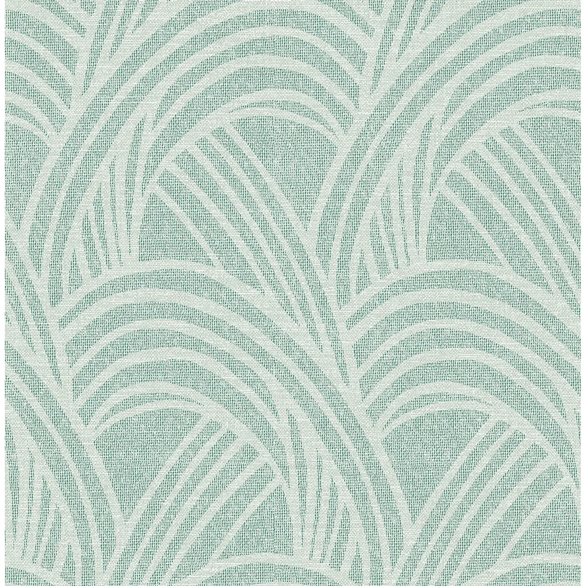 2975-26218 | Farrah Green Geometric Wallpaper