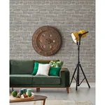 A-Street Prints Façade Grey Brick Wallpaper - SKU 2540-24050