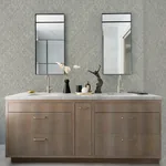 A-Street Prints Felix Grey Grey Geometric Wallpaper - SKU 2975-26247