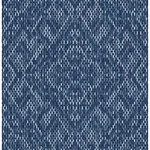 A-Street Prints Felix Indigo Indigo Geometric Wallpaper - SKU 2975-26242