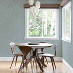 A-Street Prints Felix Sky Blue Geometric Wallpaper - SKU 2975-26246