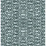 A-Street Prints Felix Teal Teal Geometric Wallpaper - SKU 2975-26244
