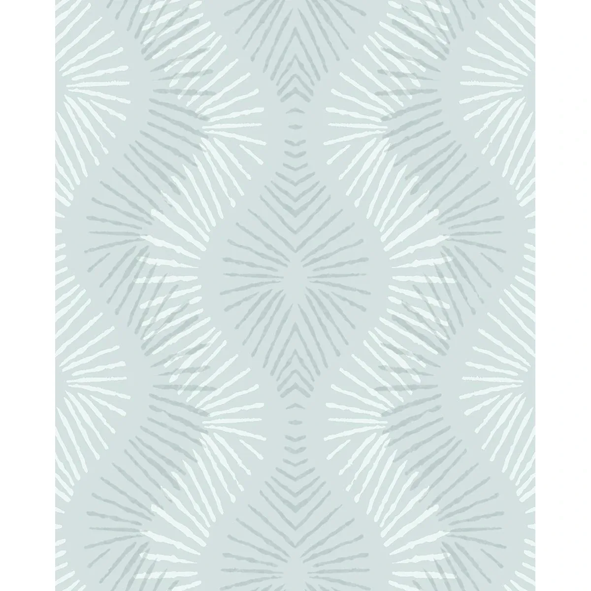 2793-87324 | Feliz Seafoam Beaded Ogee Wallpaper