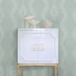 A-Street Prints Feliz Seafoam Beaded Ogee Wallpaper - SKU 2793-87324