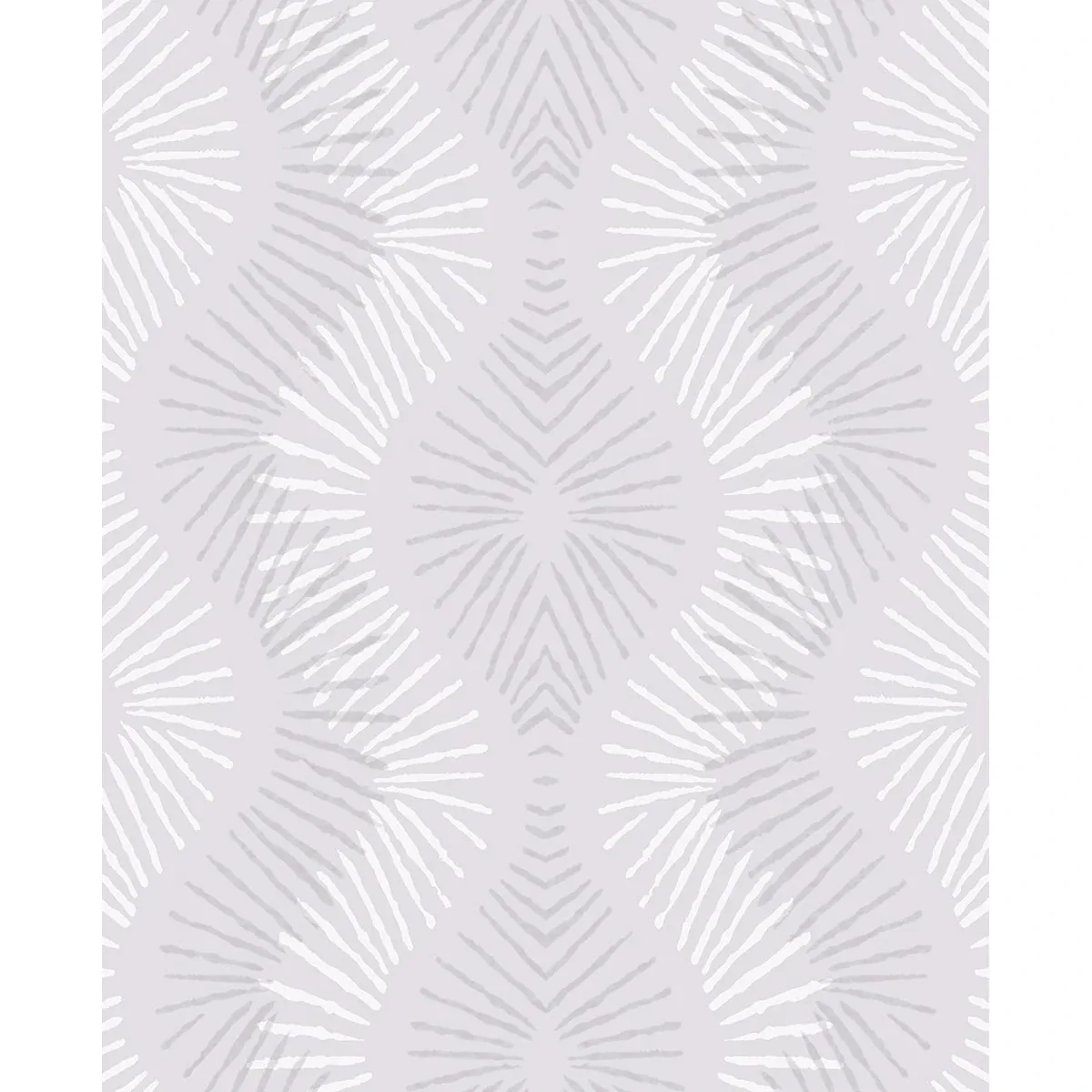 2793-87327 | Feliz Silver Beaded Ogee Wallpaper