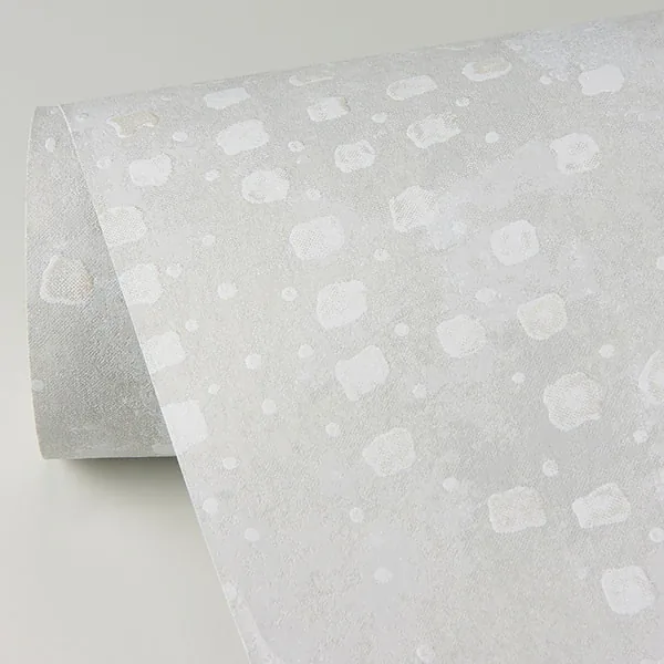 A-Street Prints Felsic Platinum Studded Wallpaper - SKU 2976-86412
