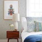 A-Street Prints Fernback Grey Ornate Botanical Wallpaper - SKU 4074-26612