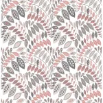 A-Street Prints Fiddlehead Pink Botanical Wallpaper - SKU 2821-25141