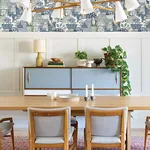 A-Street Prints Fika Blue Blissful Birds & Blooms Wallpaper - SKU 4066-26555