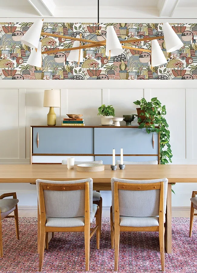 A-Street Prints Fika Mustard Blissful Birds & Blooms Wallpaper - SKU 4066-26556