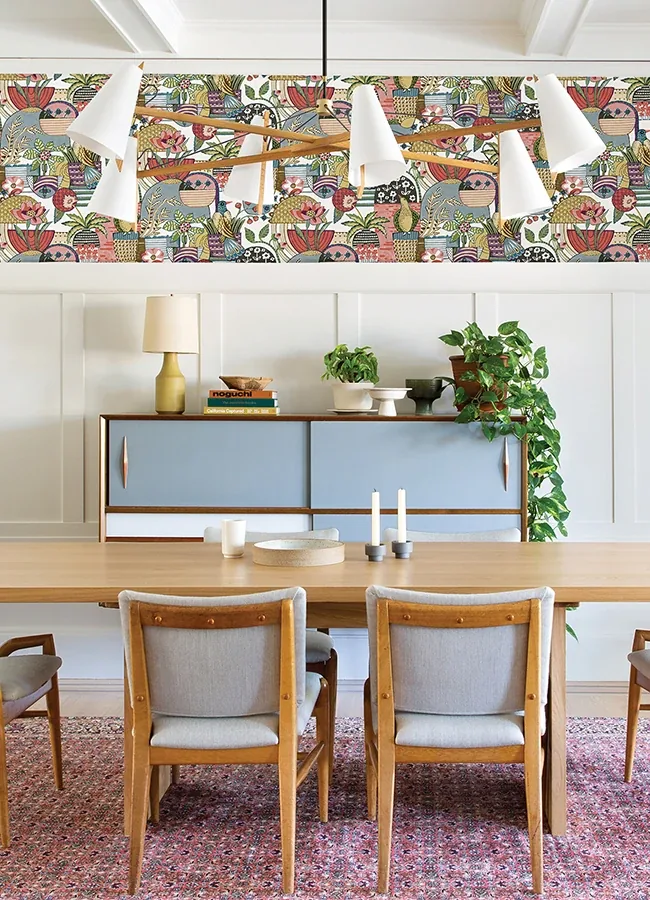 A-Street Prints Fika Plum Blissful Birds & Blooms Wallpaper - SKU 4066-26558
