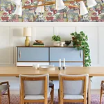 A-Street Prints Fika Rose Blissful Birds & Blooms Wallpaper - SKU 4066-26557