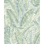 A-Street Prints Fildia Green Botanical Wallpaper - SKU 4121-26953