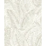 A-Street Prints Fildia Taupe Botanical Wallpaper - SKU 4121-26950
