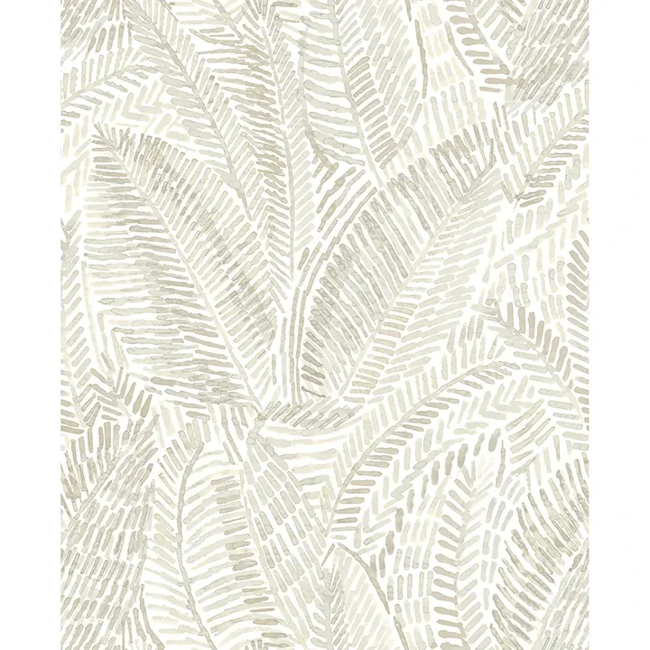 4121-26950 | Fildia Taupe Botanical Wallpaper